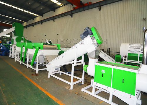 Linea di lavaggio ad acqua - PNQT series - WANROOE-TECH - automatica / industriale / per l'industria del riciclaggio