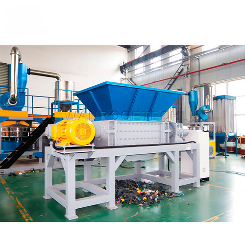 Trituratore primario - PNSS series - WANROOE-TECH - a 2 alberi / per rifiuti domestici / in plastica