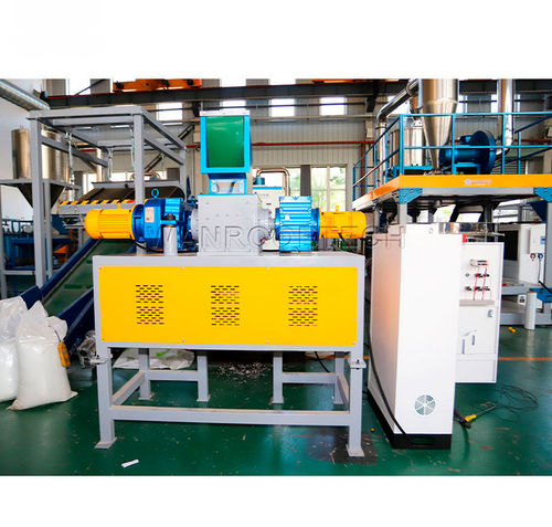 Trituratore primario - PNSS-800 - WANROOE-TECH - a 2 alberi / per rifiuti solidi sfusi / per fusti