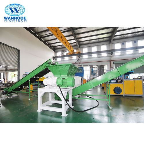 Trituratore primario - PNSS series - WANROOE-TECH - a 2 alberi / per rifiuti solidi sfusi / per scarti industriali