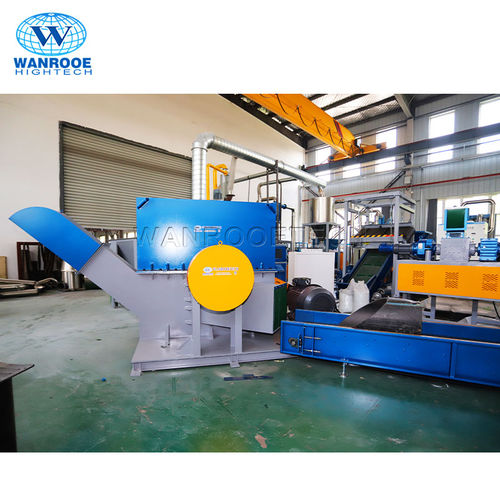 Frantoio a ganasce idraulico - PNPC series - WANROOE-TECH - fisso / per tubi in plastica