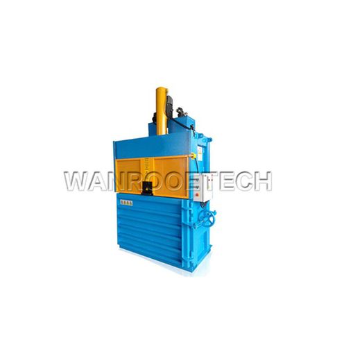 Pressa imballatrice per rifiuti - PNDB series - WANROOE-TECH - per imballaggi / verticale / a carico frontale