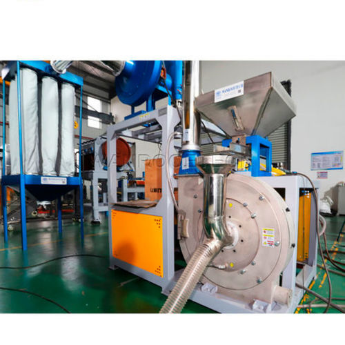 Mulino per polveri - PNMF series - WANROOE-TECH - per materie plastiche / a dischi / orizzontale