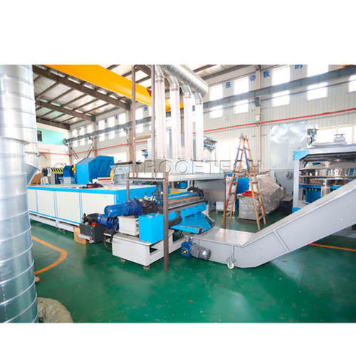 Unità di riciclaggio per materie plastiche - WANROOE-TECH - di metalli / trattamento pannello / con granulazione