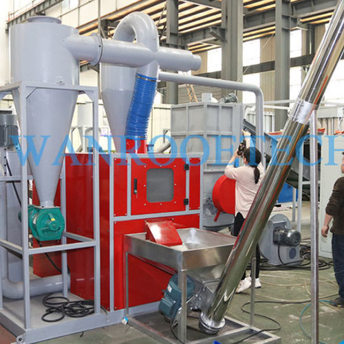 Unità di riciclaggio per materie plastiche - PNCR series - WANROOE-TECH - per componenti automotive / di cavi