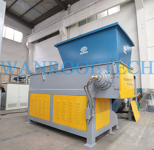 Trituratore primario - PNDS - WANROOE-TECH - monoalbero / per scarti industriali / mobile