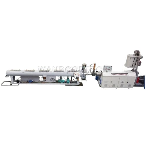 Linea di produzione per tubi - PE series - WANROOE-TECH - automatica / in continuo / modulare