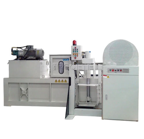 Pressa imballatrice per rifiuti - PNDB series - WANROOE-TECH - orizzontale / a carico dall'alto / automatica
