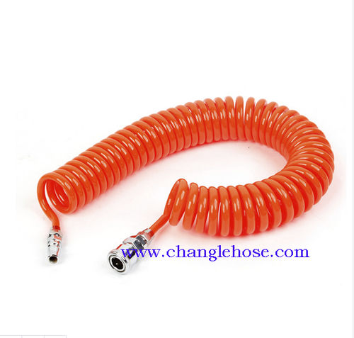 Tubo rigido pneumatico - Samlongda Plastic Industrial Co., Ltd - in PU / avvolgibile / resistente all'abrasione