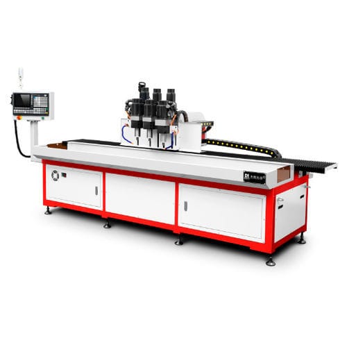 Foratrice-maschiatrice CNC - DHM-2030DDT - Duomi (Guangdong) Intelligent Equipment Co., Ltd - multiasse / per acciaio / a 3 mandrini