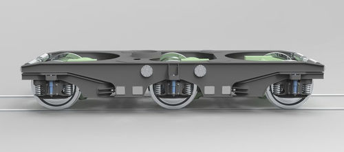 Carrello ferroviario per locomotiva - TRIAX - CFD Group - scartamento standard / eléctrica / a tre assi
