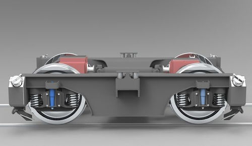 Carrello ferroviario per locomotiva - CFD Group - scartamento standard / scartamento metrico / a due assi