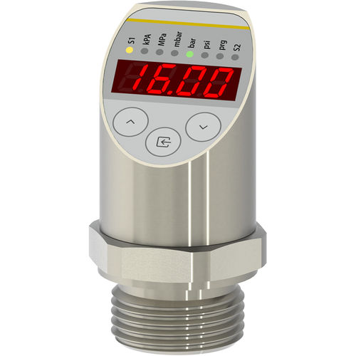 Pressostato con display - PM40 - Nöding Messtechnik - a membrana affiorante / capacitivo / relativo