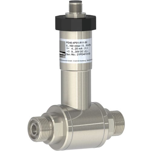 Sensore di pressione differenziale - PD40 - Nöding Messtechnik - a membrana / piezoresistivo / analogico