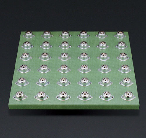 Sfera portante in acciaio inossidabile - PVU series - Hirakata Giken Co.,Ltd. - in acciaio / in plastica / per carichi pesanti
