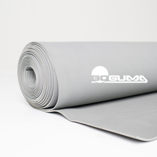 Tappeto in isolante elettrico - DEK0-S7-1 - BOGUMA, s.r.o. - in elastomero / grigio / su misura