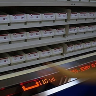Macchina per preparazione ordine pick & put - Hänel Rotomat - VRC WAREHOUSE TECHNOLOGIES - in linea / pick-to-light / pick-by-scan