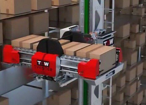 Macchina di movimentazione materiali fissa - TGW TWISTER - VRC WAREHOUSE TECHNOLOGIES