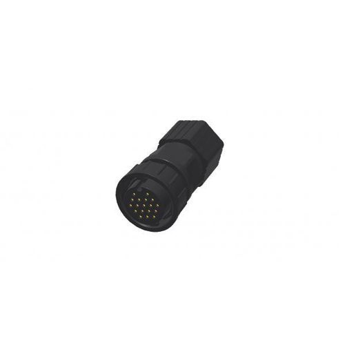 Connettore di alimentazione elettrica - CDD18-FFAP-LS0-F0 - Prodaconn Technology Co., Ltd - di dati / circolare / con blocco