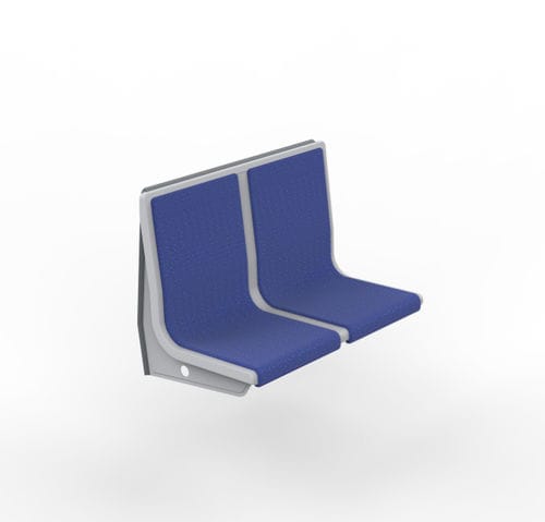 Sedile passeggero classico - Edgeline Metro - Kiel Seating Solutions - per metropolitana / per tram / modulare