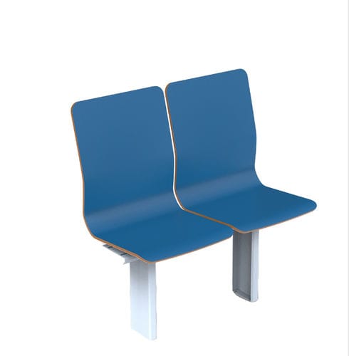 Sedile passeggero classico - VIENNA - Kiel Seating Solutions - per tram / modulare / singolo