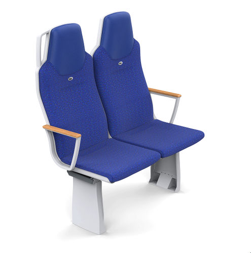 Sedile passeggero classico - VARIO RELAX series - Kiel Seating Solutions - per tram / per metropolitana / telaio in metallo