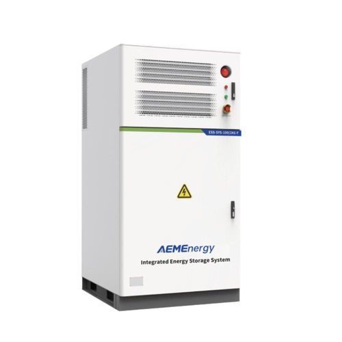 Sistema di stoccaggio di energia fosfato di ferro litio - UniPower C&I All-in-One BESS - AEMEnergy - LFP / compatto / raffreddato ad aria