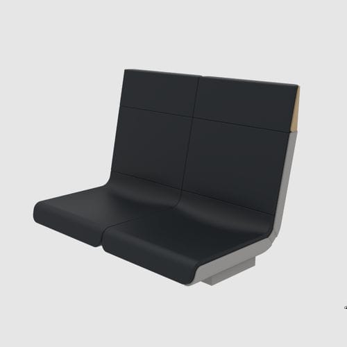 Sedile per treno classico - City Rail - COMPINFAINSA - per treno suburbano / in espanso / doppio