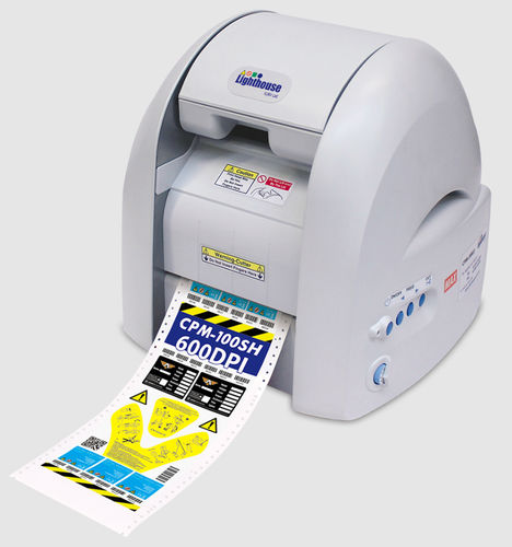 Stampante per etichette a trasferimento termico - CPM-100SH - Lighthouse (UK) Ltd - con laminazione / senza solventi / da ufficio