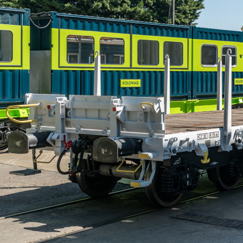 Transporter su ruota - Rns - Kolowag - a piattaforma