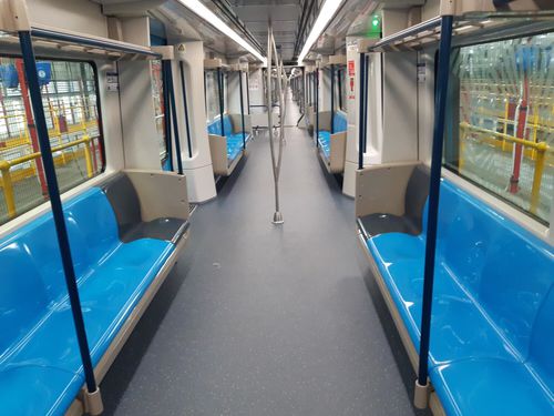 Rivestimento del pavimento per treno composito - TRAVELLER CLASSIC AP - Gerflor - Spazio passeggero / per metropolitana