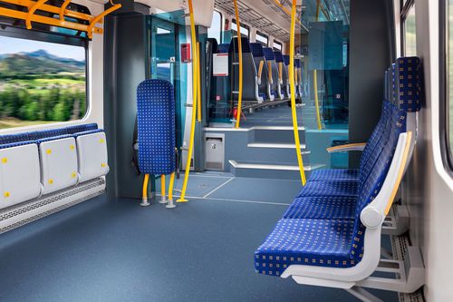 Rivestimento del pavimento per treno composito - TRAVELLER EVOLUTION - Gerflor - EN 45545 / HL2/HL3 / NFPA 130
