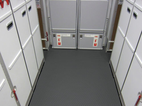 Rivestimento di pavimenti in vinile - BATIFLEX AVR 160 - Gerflor - in composito armato di fibra di vetro / antiscivolo / adesivo