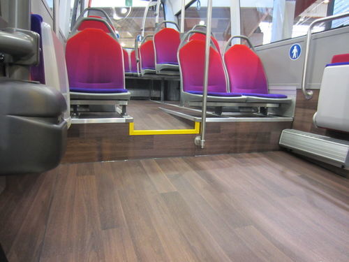 Rivestimento di pavimenti in legno - GAYA WOOD NT - Gerflor - in tessuto / in vinile / in composito armato di fibra di vetro