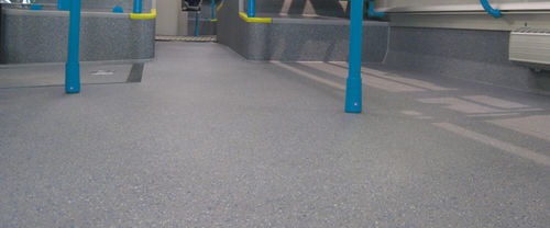 Rivestimento di pavimenti in tessuto - JUPITER NT - Gerflor - in vinile / in composito armato di fibra di vetro / antiscivolo
