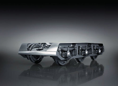 Carrello ferroviario a tre assi - BA 714.3 - Tatravagónka a.s. - BA / per vagone / 1435 mm