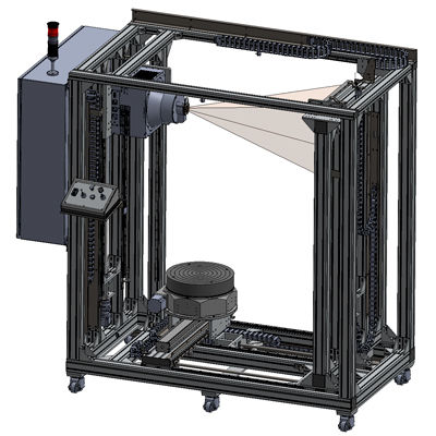 Macchina di tomografia computerizzata CT - CT-ursus - Novadep NDT Systems - ad alta risoluzione