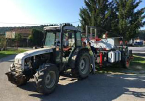 Raccoglitrice automatica - Hemp Harvester - PURE5 Extraction