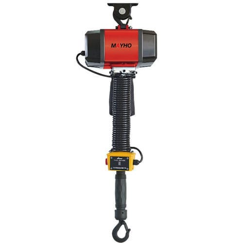 Paranco a catena elettrico - MH-SEx-100 - Mayhoist - per uso prolungato / compatto / motorizzato