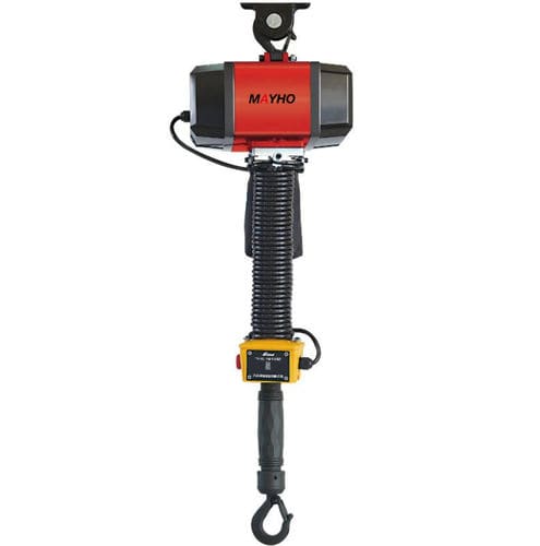 Paranco a catena elettrico - MH-SEx200 - Mayhoist - per uso prolungato / per movimentazione / con velocità di sollevamento regolabile