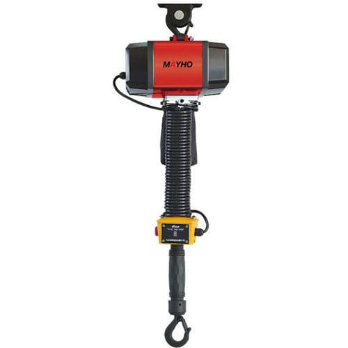 Paranco a catena elettrico - MH-SEx100 - Mayhoist - per uso prolungato / motorizzato / 220 V