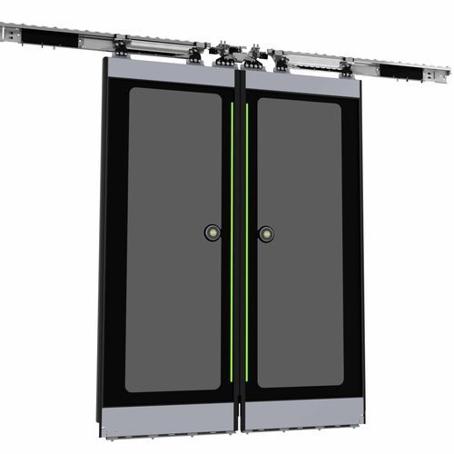 Porta del treno in vetro temprato - IFE Company - per isolamento acustico / di isolamento termico