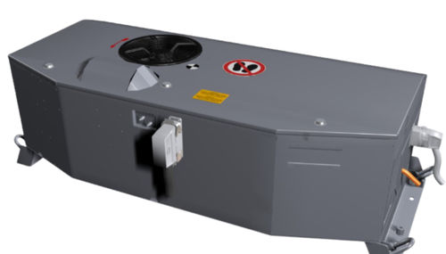 Sistema di climatizzazione per treni plug & play - C100 - Hispacold - ermetico / cabina guidatore / EN 50155