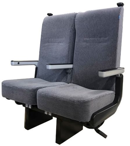 Sedile per treno classico - Advanced Seating Industrial Co. - per treni interurbani / doppio / singolo