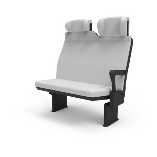 Sedile per treno classico - M8 - Khrome - per treno suburbano / in espanso / doppio