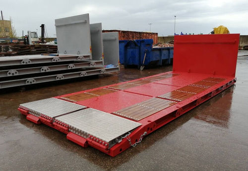 Piattaforma di sollevamento - HLP25RA65 - Ecopress group - mobile / per rifiuti / per camion