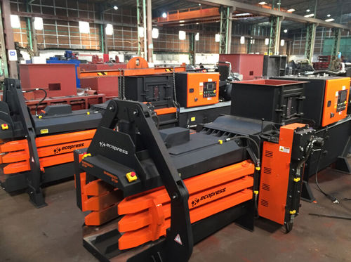Pressa imballatrice per rifiuti - EHB S40 - Ecopress group - orizzontale / a canale / automatica