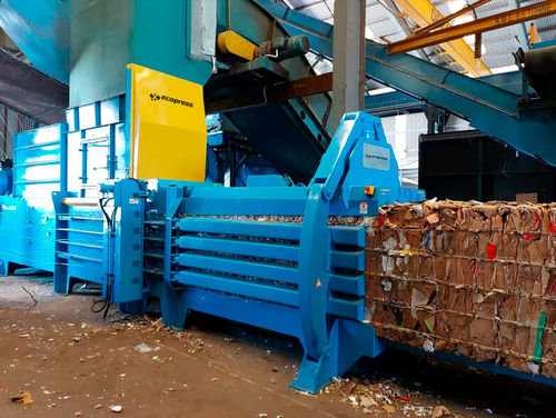 Pressa imballatrice per rifiuti - EHB S150 - Ecopress group - orizzontale / a canale / automatica