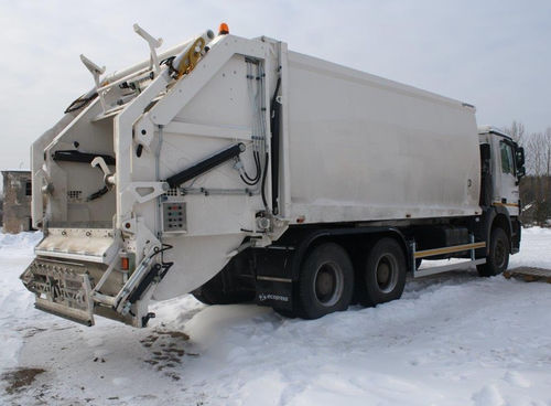 Rimorchio per contenitore - Ecopress group - per rifiuti / a 2 assi / a 3 assi