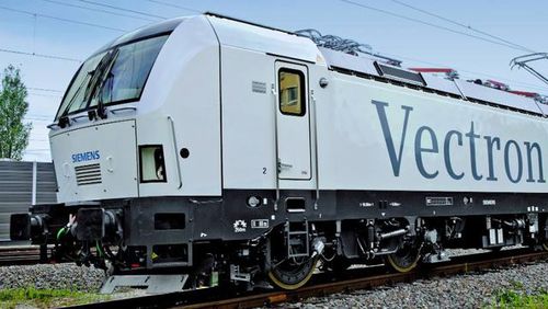 Pantografo ferroviario per locomotiva - Vectron - Siemens Mobility - DC / AC / a braccio singolo
